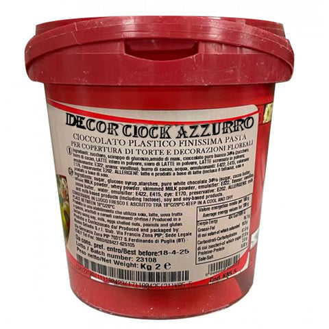 Decor Ciock Azzurro ( azuriu)  - 2 Kg.