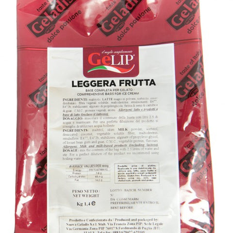 GELIP LEGGERA FRUTTA ( FRUCTE) 1.2 kg